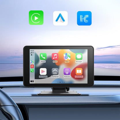 2026 Newest 7 inch Carplay IPS Touchscreen Wireless Portable Stereo AC/AA with Bluetooth/Wifi for Car