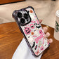 🎃 4-Corner Anti-Fall, Cute Candy Pumpkin Ghost Design, Transparent Non-Yellowing Shockproof Cover