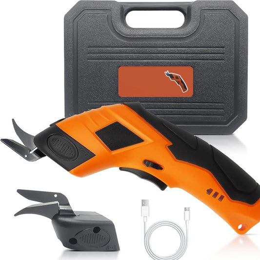 Cordless Electric Cutter, Multi-Purpose Electric Scissors for Cardboard, Fabric, Leather & DIY Projects