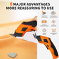 Cordless Electric Cutter, Multi-Purpose Electric Scissors for Cardboard, Fabric, Leather & DIY Projects