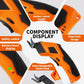 Cordless Electric Cutter, Multi-Purpose Electric Scissors for Cardboard, Fabric, Leather & DIY Projects