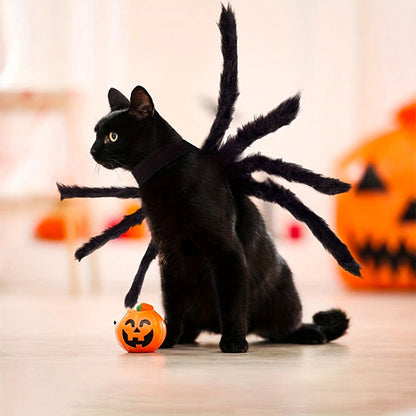 Halloween Plush Spider Pet Costume