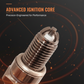 D8TC High Performance Three-Electrode Spark Plug