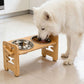 🎃Halloween Deal 50% OFF!🐶Adjustable Raised Pet Feeder – Set the Bowl Height to Suit Your Pet