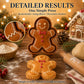 ⏳ Last Day 50% OFF – 🎄16-Design Christmas Mini Pie Mold Collection | Reusable Embossed Molds for Shaping Detailed Santa, Snowman, Reindeer, Tree & Holiday Pies 🥧✨
