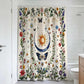 Vintage Mystical Sun and Moon Shower Curtain