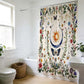 Vintage Mystical Sun and Moon Shower Curtain