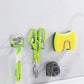 Sink Sponge Holder & Self-Adhesive Sponge Hook – Kitchen Sink Sponge Storage Rack