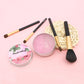 Greenpple Makeup Brush Cleansing Soap with Silicone Cleaning Pad - Solid Form, Sodium Stearate, Effective Cleaning