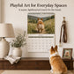 Funny Animal Butt Wall Calendar