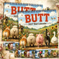 Funny Animal Butt Wall Calendar