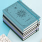 Retro A5 Celestial Notebook with Blank Pages