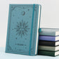 Retro A5 Celestial Notebook with Blank Pages