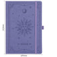 Retro A5 Celestial Notebook with Blank Pages