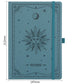 Retro A5 Celestial Notebook with Blank Pages