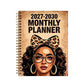 2027–2030 A5 4-Year Monthly Planner Notebook