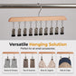 🧺 Save 50%! 🌿 Wooden Multi‑Clip Organizer – No‑slip & holds 10 items ✨