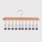 🧺 Save 50%! 🌿 Wooden Multi‑Clip Organizer – No‑slip & holds 10 items ✨