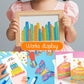 DIY Rainbow Scratch Christmas Painting