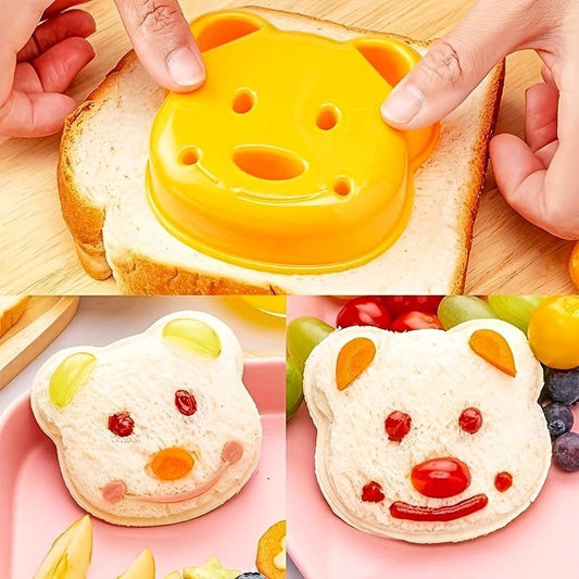 Cute Cartoon DIY Sandwich Mold