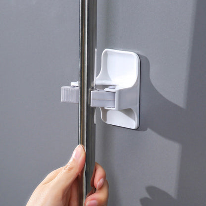 Pack of 2 Broom and Mop Holder - Cleaning Tool Organiser