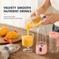 🥤 LIMITED-TIME 50% OFF ✨ Portable Rechargeable Juicer Cup — 6 Blades, 400ml, Fresh Smoothies On the Go