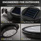 Outdoor Waterproof Solar LED Gutter Wall Lights