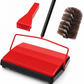 🎃Halloween Deal 50% OFF!🧹Hand Push Manual Carpet Sweeper