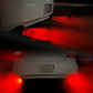 🔥 LED Exhaust Muffler Tip: Fire-Breathing Effect, Carbon Fiber, Noise Reduction, Universal Fit, Red/Blue