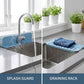 Foldable Sink Splash Guard with Suction Cups