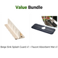 Foldable Sink Splash Guard with Suction Cups