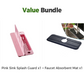 Foldable Sink Splash Guard with Suction Cups