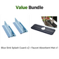 Foldable Sink Splash Guard with Suction Cups