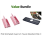Foldable Sink Splash Guard with Suction Cups