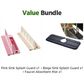 Foldable Sink Splash Guard with Suction Cups