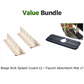 Foldable Sink Splash Guard with Suction Cups