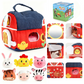 🐮🏡Interactive Plush Farm House Toy Set for Kids