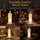 Glowing LED Electronic Candle Night Light