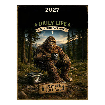 2027 Bigfoot's Daily Life Calendar