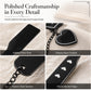 Stainless Steel Engraved Heart Pendant Bookmark
