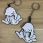 🎃Buy 1 Get 1 Free!😹Interactive Mischief Cat Keychain – Pull & Spin Novelty Charm