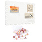 🎃Halloween Deal 50% OFF!🔥Scalloped Felt Memory Board – Family Photo & Keepsake Display
