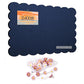 🎃Halloween Deal 50% OFF!🔥Scalloped Felt Memory Board – Family Photo & Keepsake Display