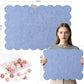 🎃Halloween Deal 50% OFF!🔥Scalloped Felt Memory Board – Family Photo & Keepsake Display