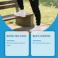 Water-Free White Shoe Cleaning Cream with Sponge