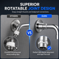1/2 Inch 304 Stainless Steel Universal Swivel Connector