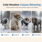 Winter Warm Lined Pet Coat for Dogs and Cats