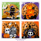 Halloween Self Adhesive Treat Bags for Cookies Packaging