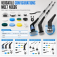 Multi-Function Electric Spin Scrubber with Extendable Handle