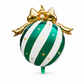 50-Piece Christmas Bowknot Hanging Balloons